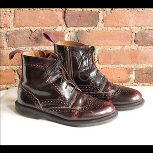 COPY - Dr. Martens Women's Delphine Red Arcadia Ankle Boot